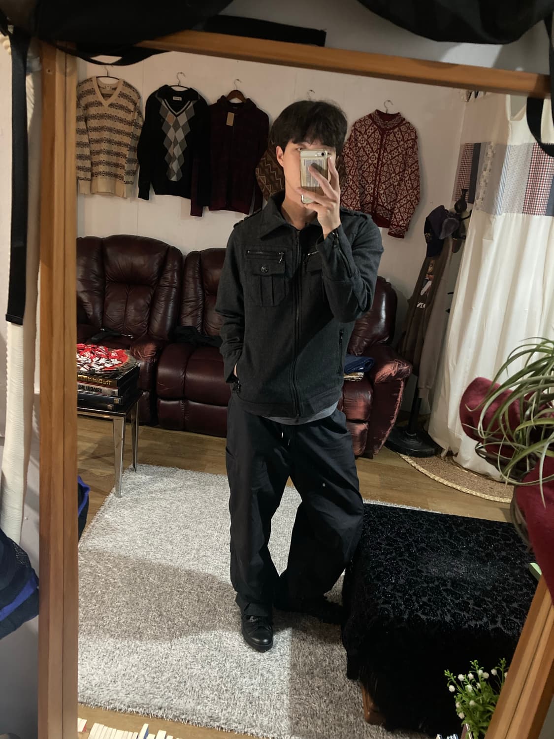 00’s JPN vtg 울블렌드 자켓 상품이미지6