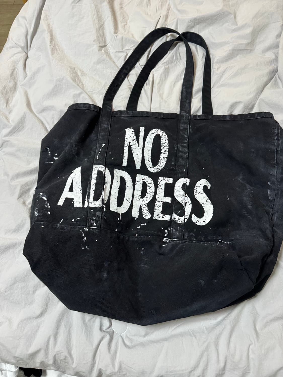 홈리스 블랙 토트백 상품이미지4