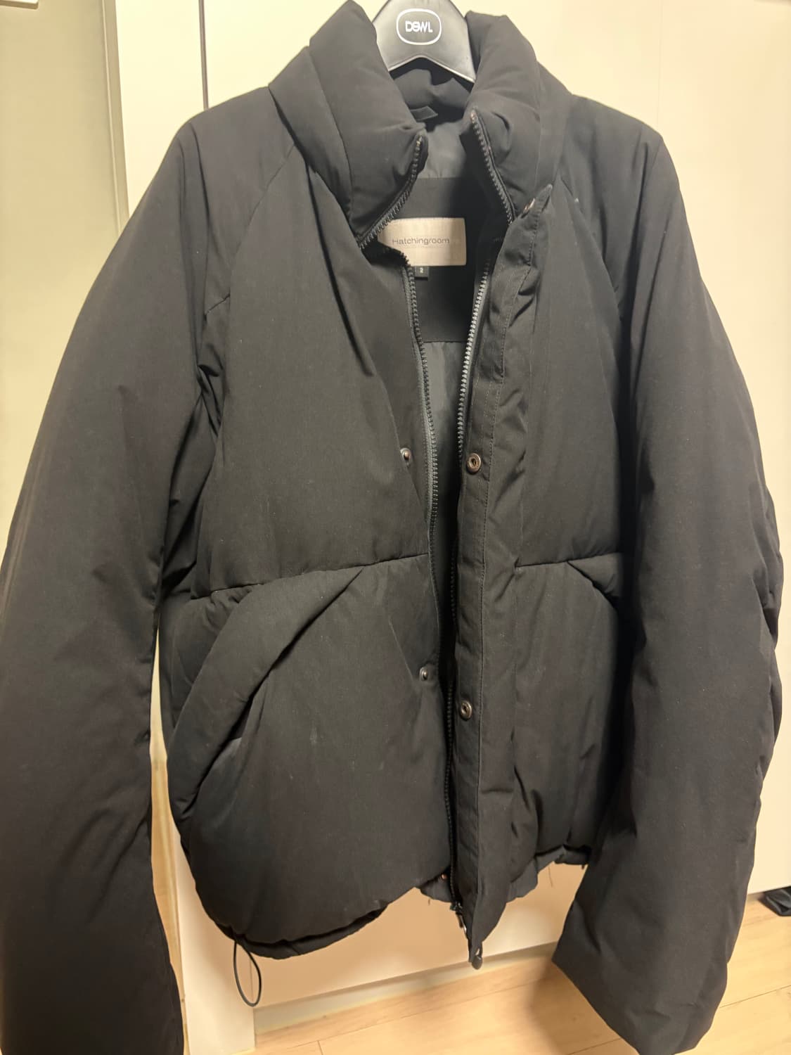 해칭룸 헤비 구스다운 블랙 2사이즈 상품이미지1