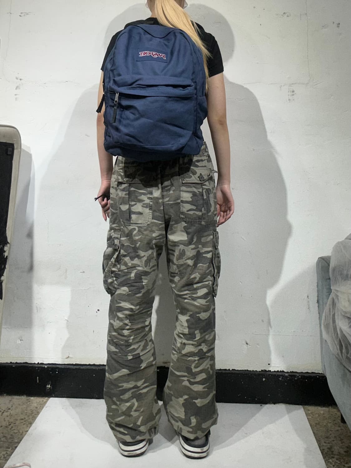 잔스포츠 네이비 백팩 가방 상품이미지3
