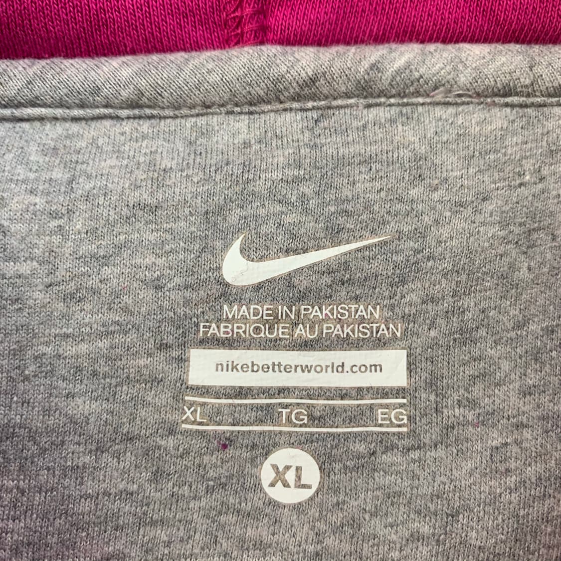 나이키 스우시 마젠타 스웻 후드티 상품이미지6