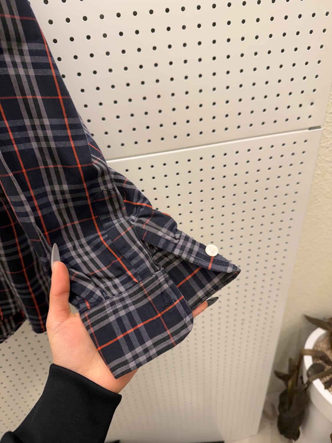 버버리 빈티지 체크 버튼다운 셔츠 U696 상품이미지3