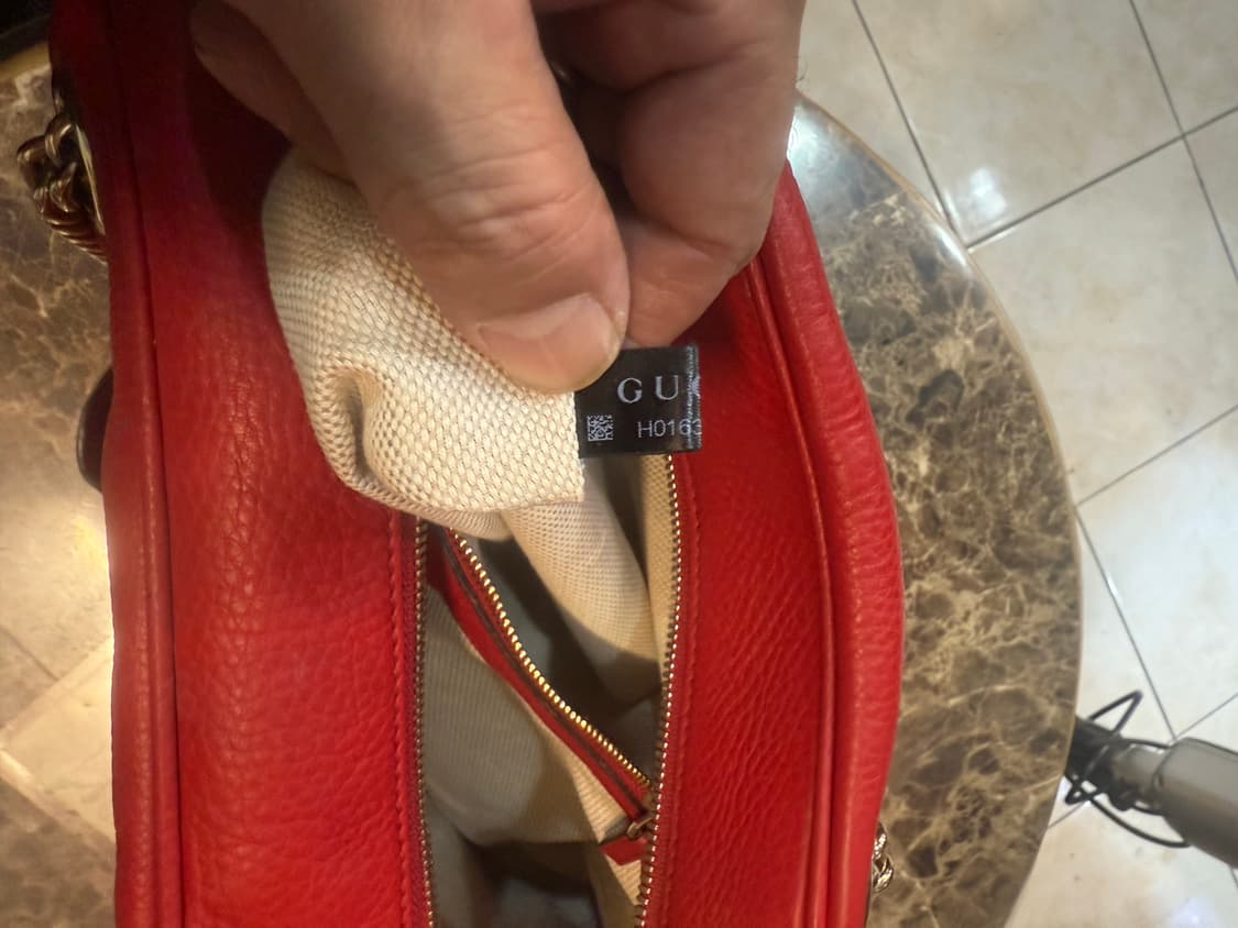 정품 구찌 소호태슬 디스코 체인백 팝니다 상품이미지9