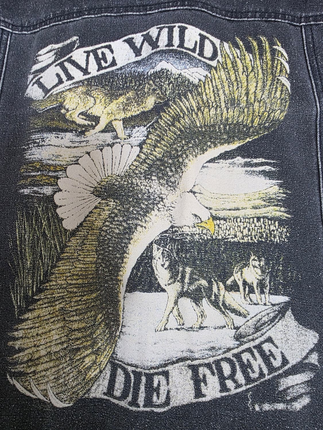 스투시 후면프린팅 트러커 자켓 S 상품이미지2