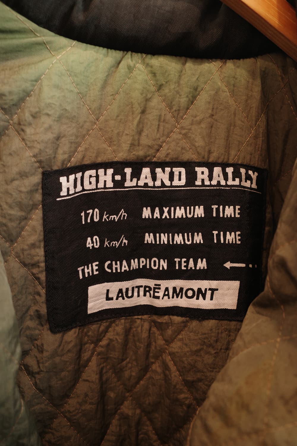 LAUTREAMONT 나일론 봄버자켓 상품이미지5