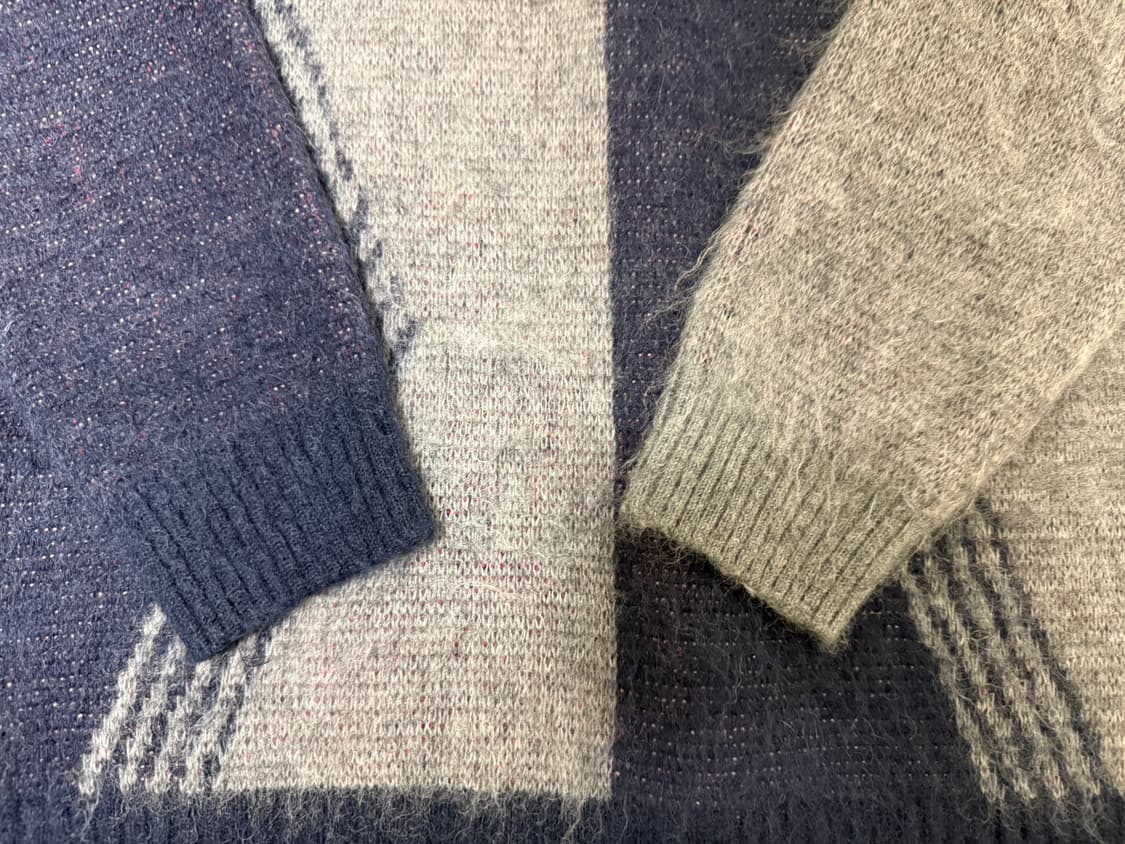 [L] 니들스 모헤어 빠삐용 가디건 그레이 [LQ275] 발렌 꼼데 Xl 상품이미지7