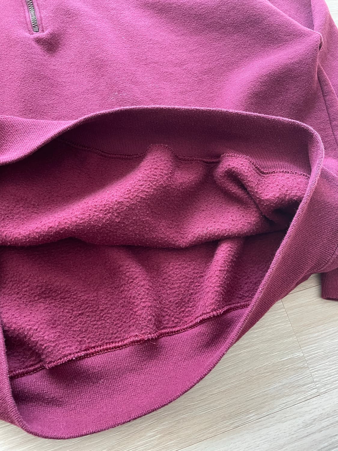 90s russell athletic half zip 러셀 반집업 스웻 상품이미지6