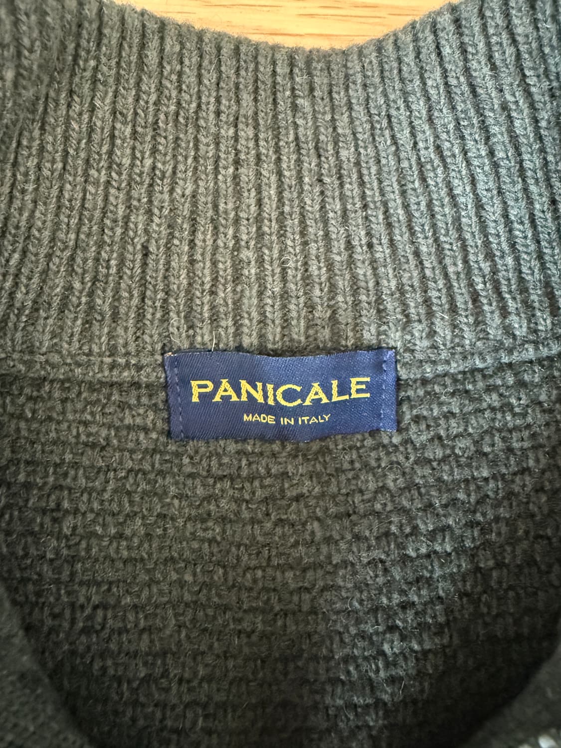 PANICALE 울 니트 하프집업(ITALY) 상품이미지5