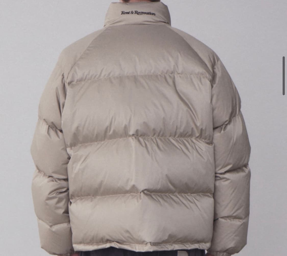 레스트앤레크레이션 RR OVERSIZED DOWN JAKET-BEGIE 상품이미지2
