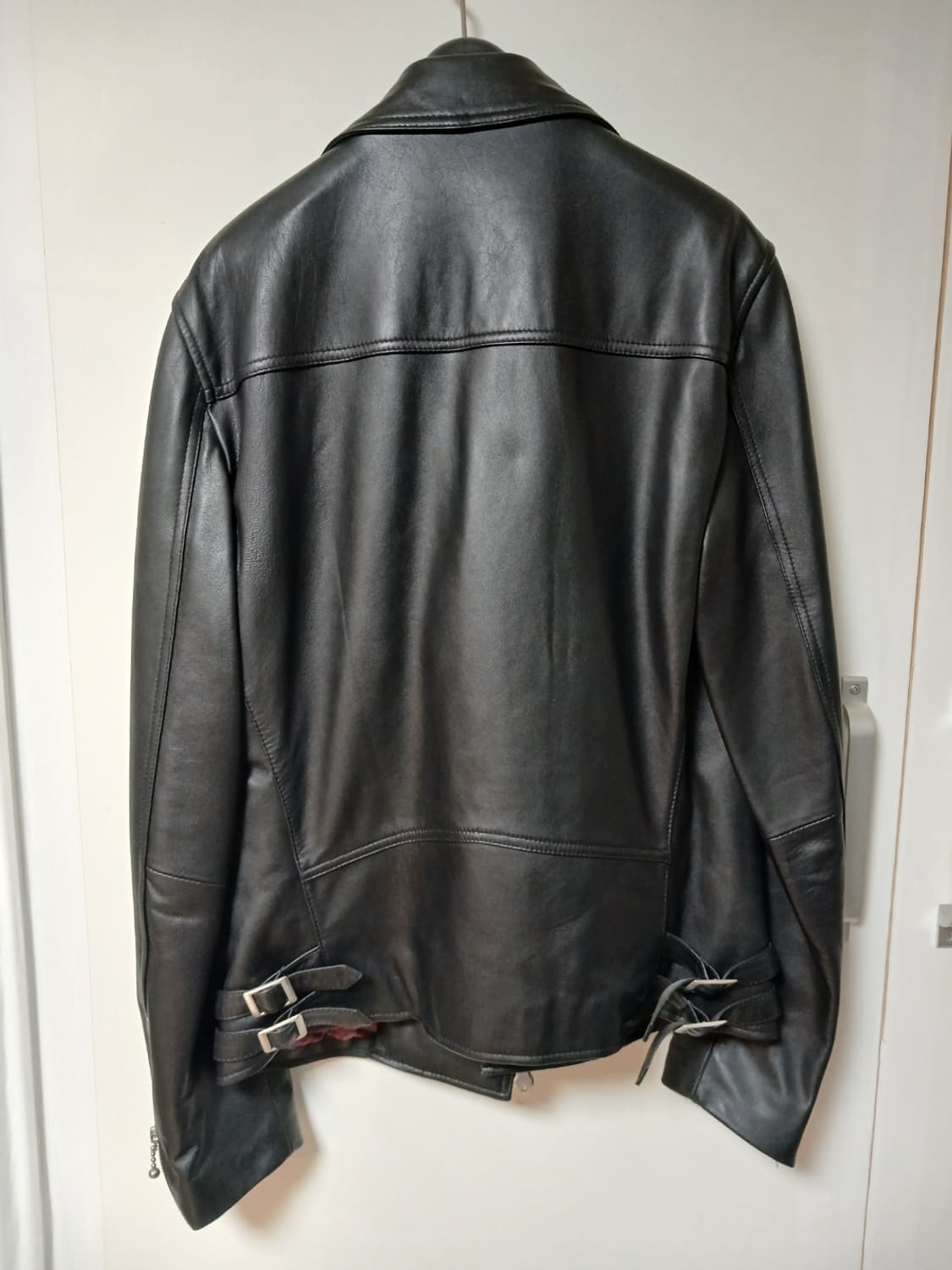 와이플러스세븐 양가죽 라이더자켓 m 상품이미지3