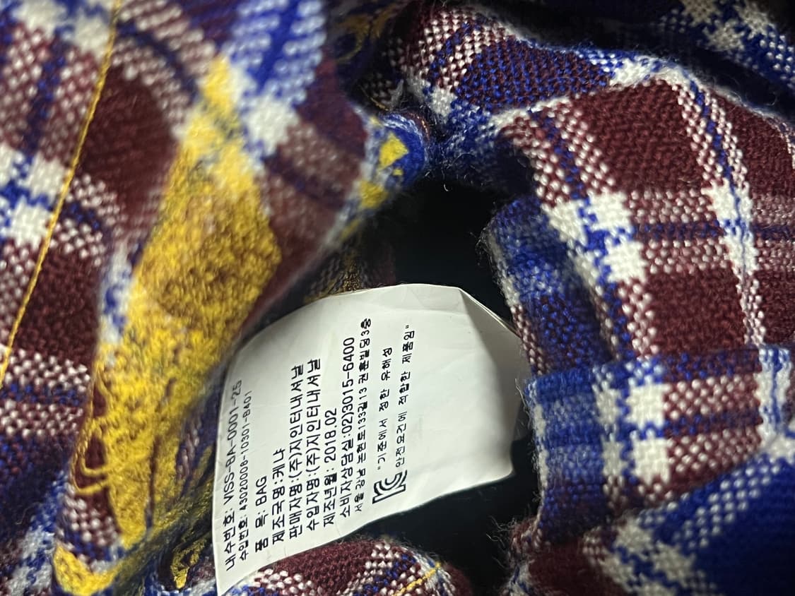 비비안웨스트우드 아프리카백 원통형(정품) 상품이미지7