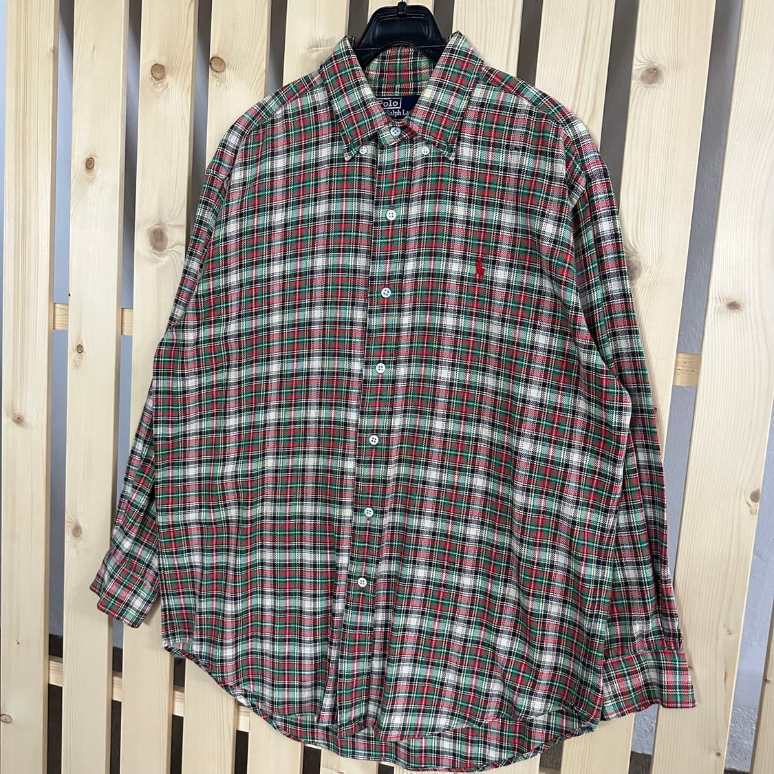 (M~L) 폴로 랄프로렌 체크셔츠 상품이미지2