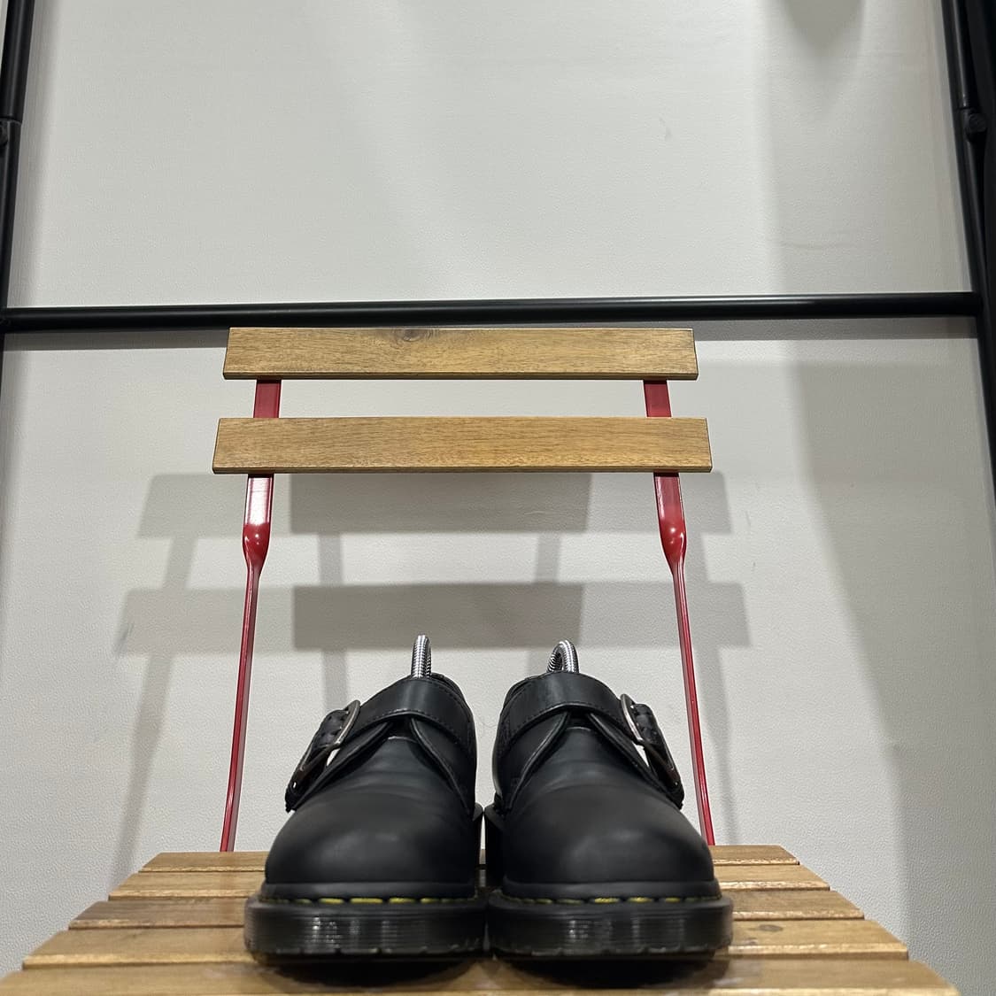 UK7) 닥터마틴 로퍼 남성 남자 구두 1461 블랙 버클 풀업 상품이미지2