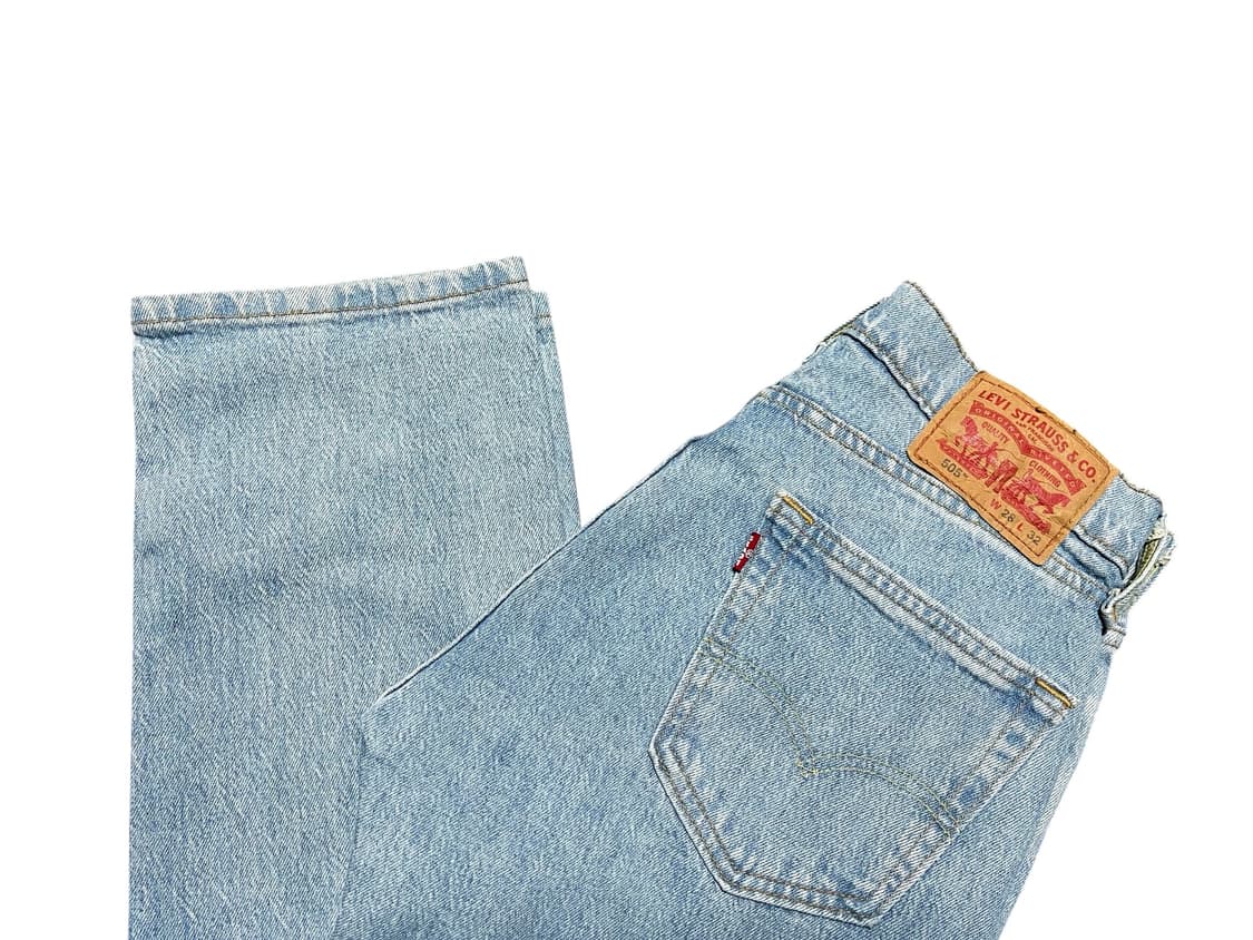 (새상품) 리바이스 505 연청 데님 청바지 28x32 상품이미지1