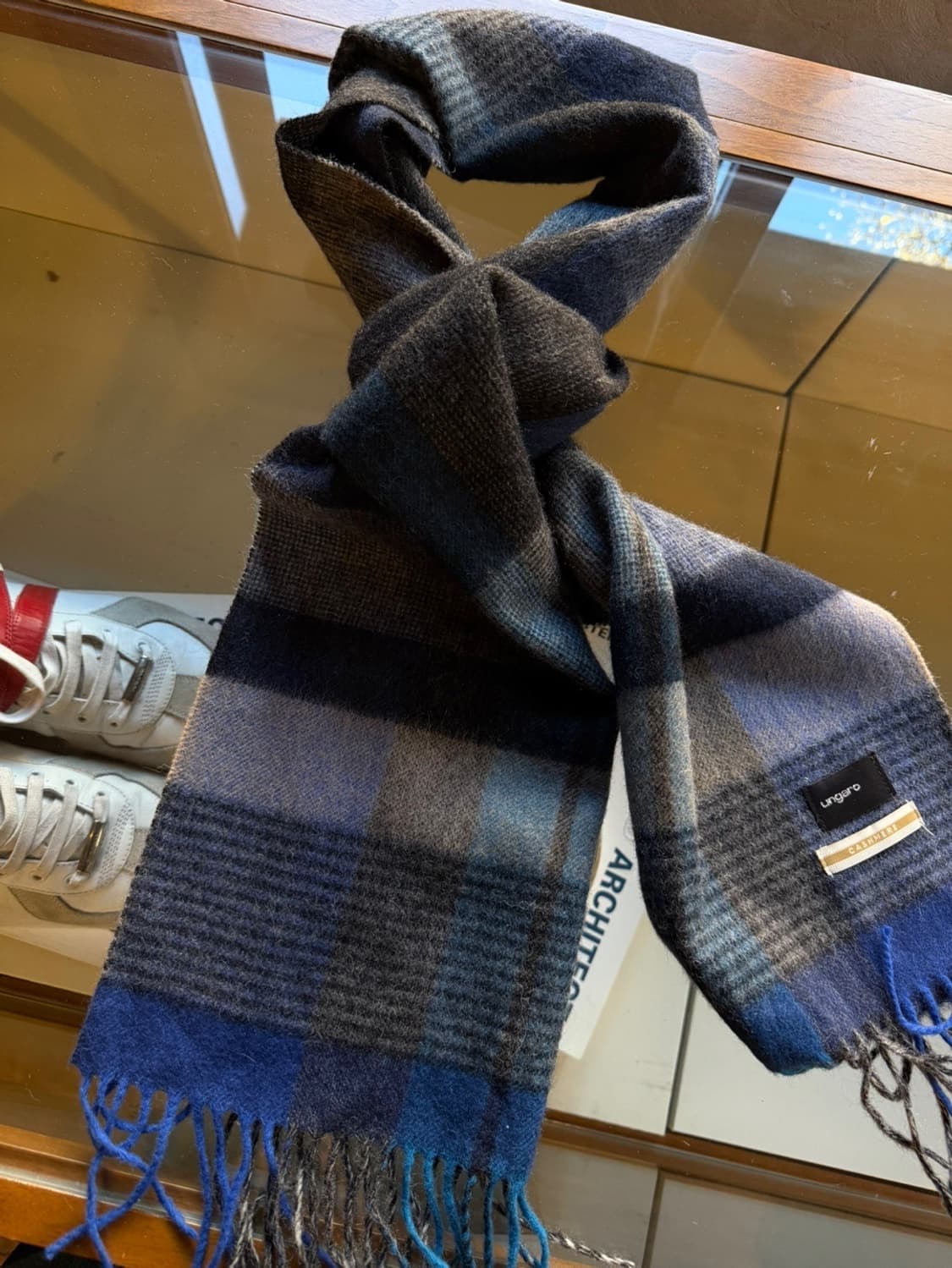 웅가로 캐시미어 머플러 상품이미지1