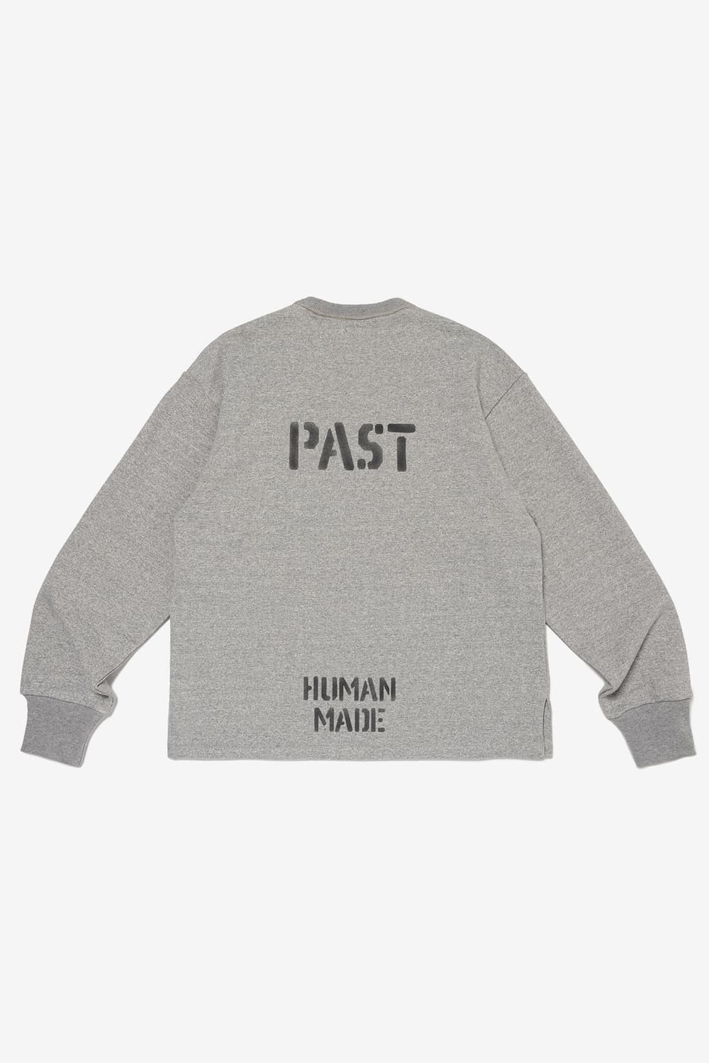 (새상품) 휴먼메이드 밀리터리 스웻셔츠 그레이 상품이미지2