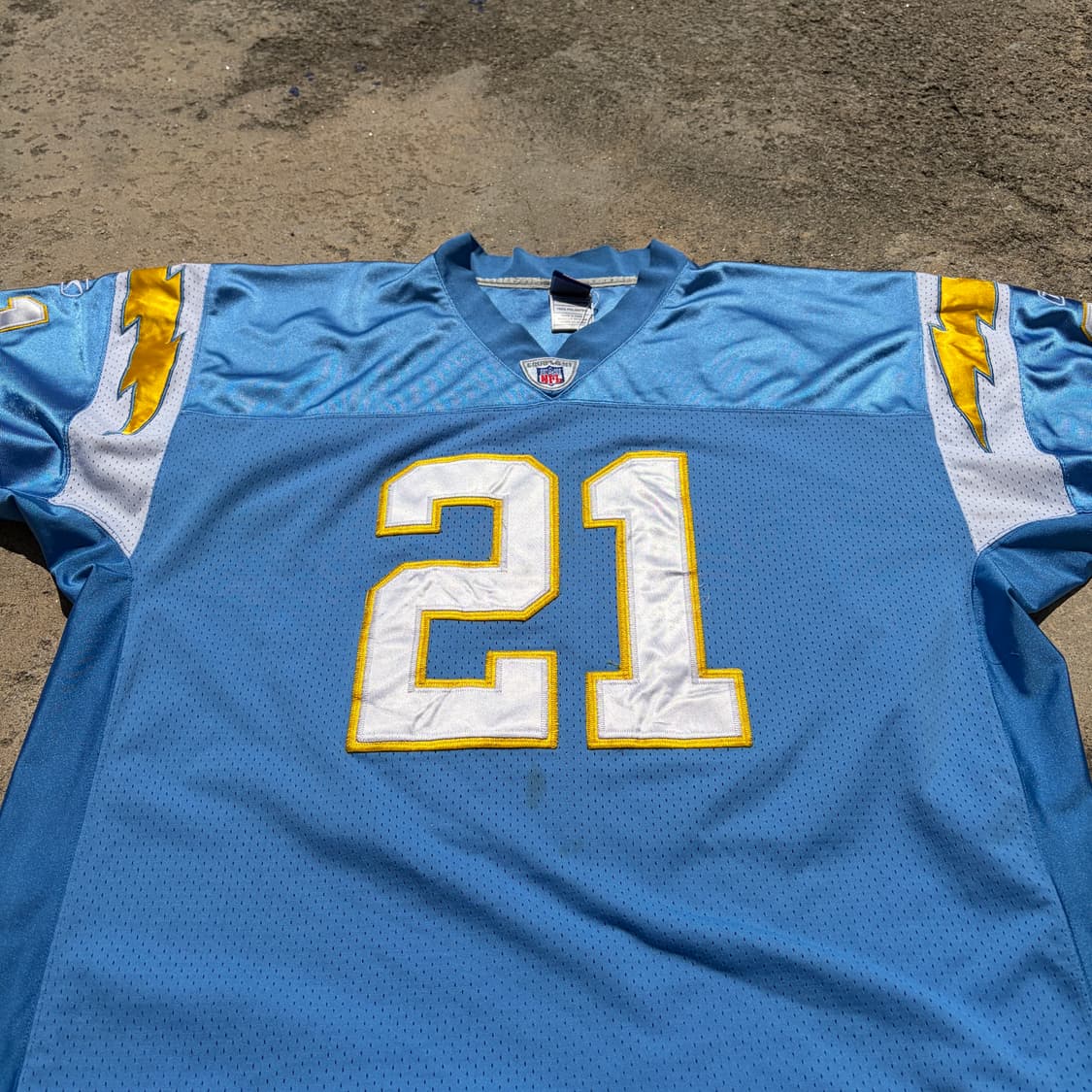 리복 NFL 샌디에이고 차저스 빈티지 유니폼 져지 52 상품이미지5