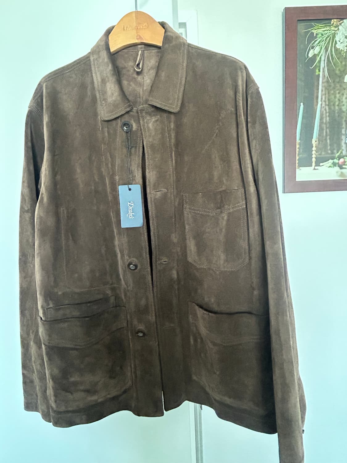 드레익스 25fw 스웨이드 초어자켓 42사이즈 상품이미지1