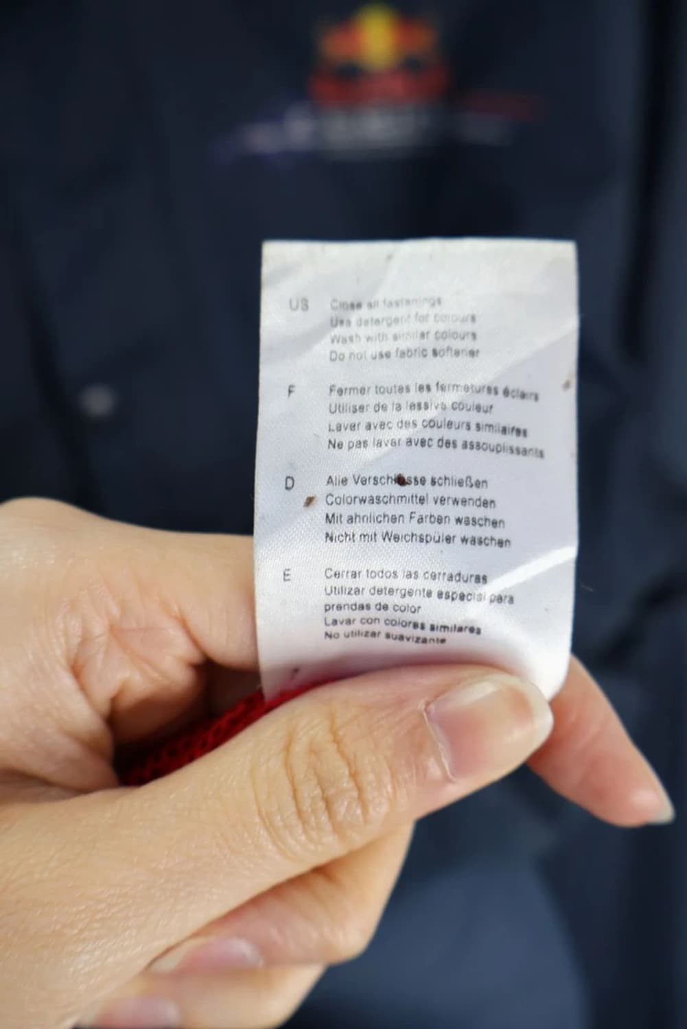 Red Bull Racing F1 Team Logo Jacket 상품이미지10