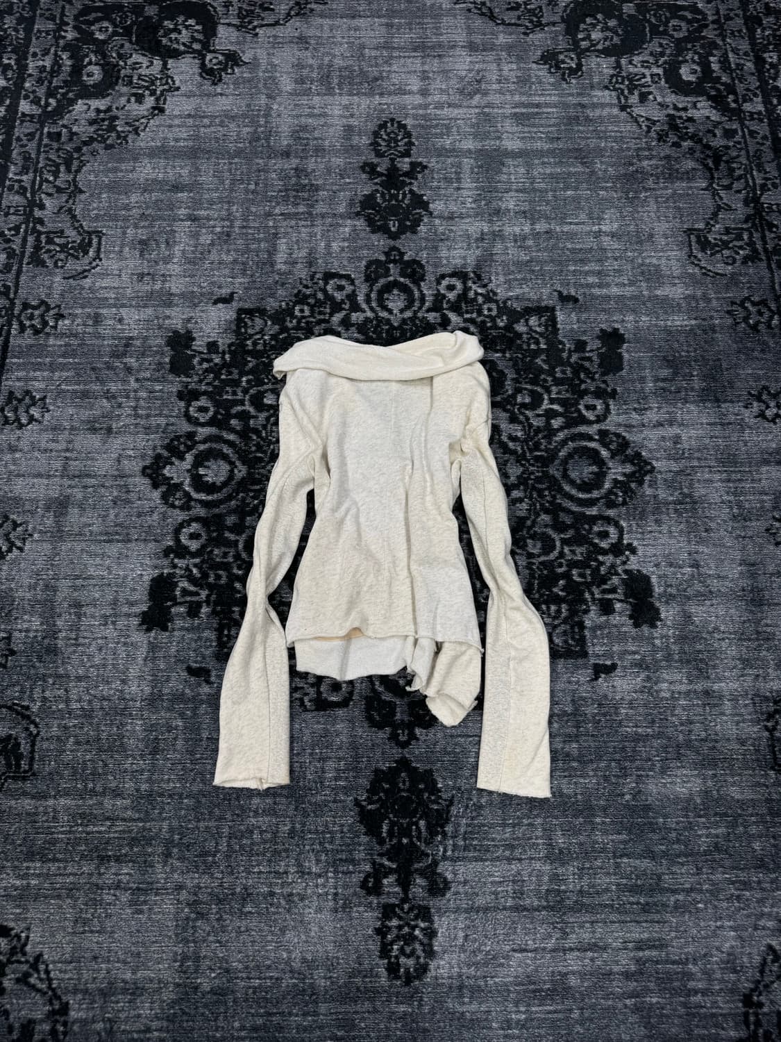 Unknown asymmetric rider sweat zip up 상품이미지6