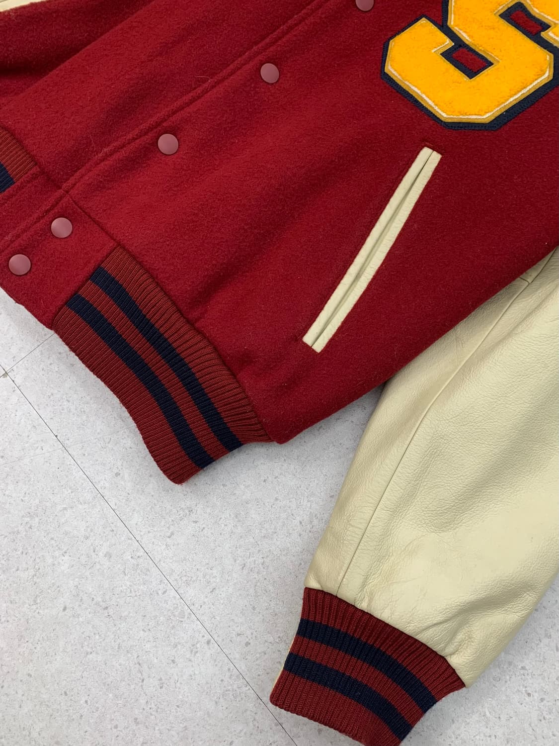 Smiths American 90’s 바시티 자켓 상품이미지3