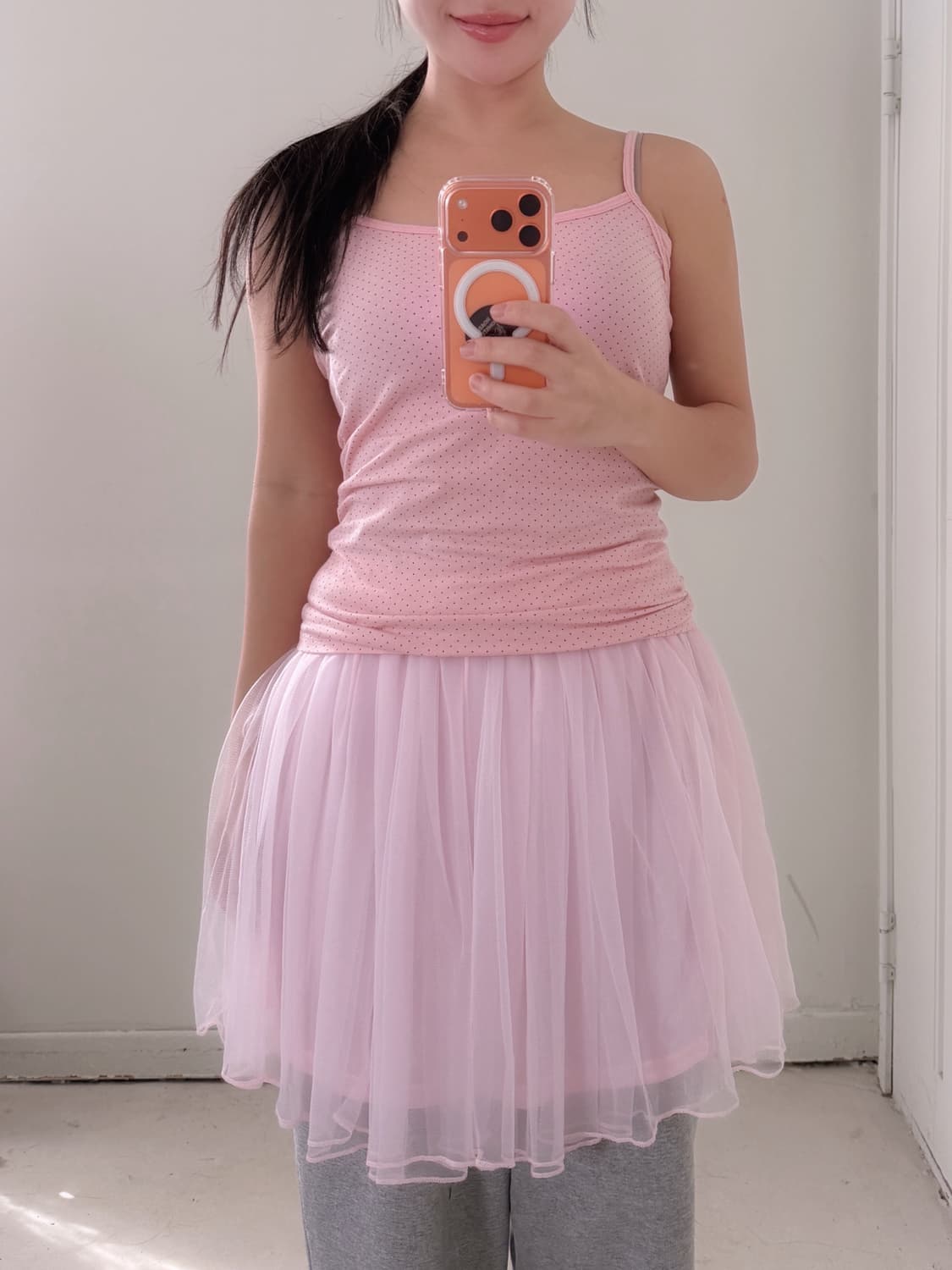 일본빈티지 도트 발레리나 세트 상품이미지1