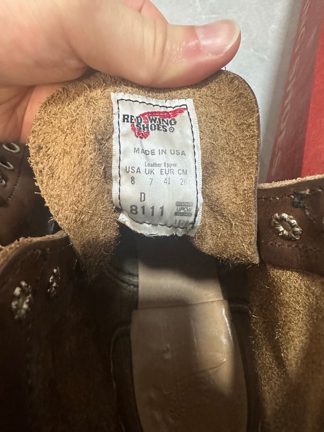 레드윙 8111 8d 신형 상품이미지7