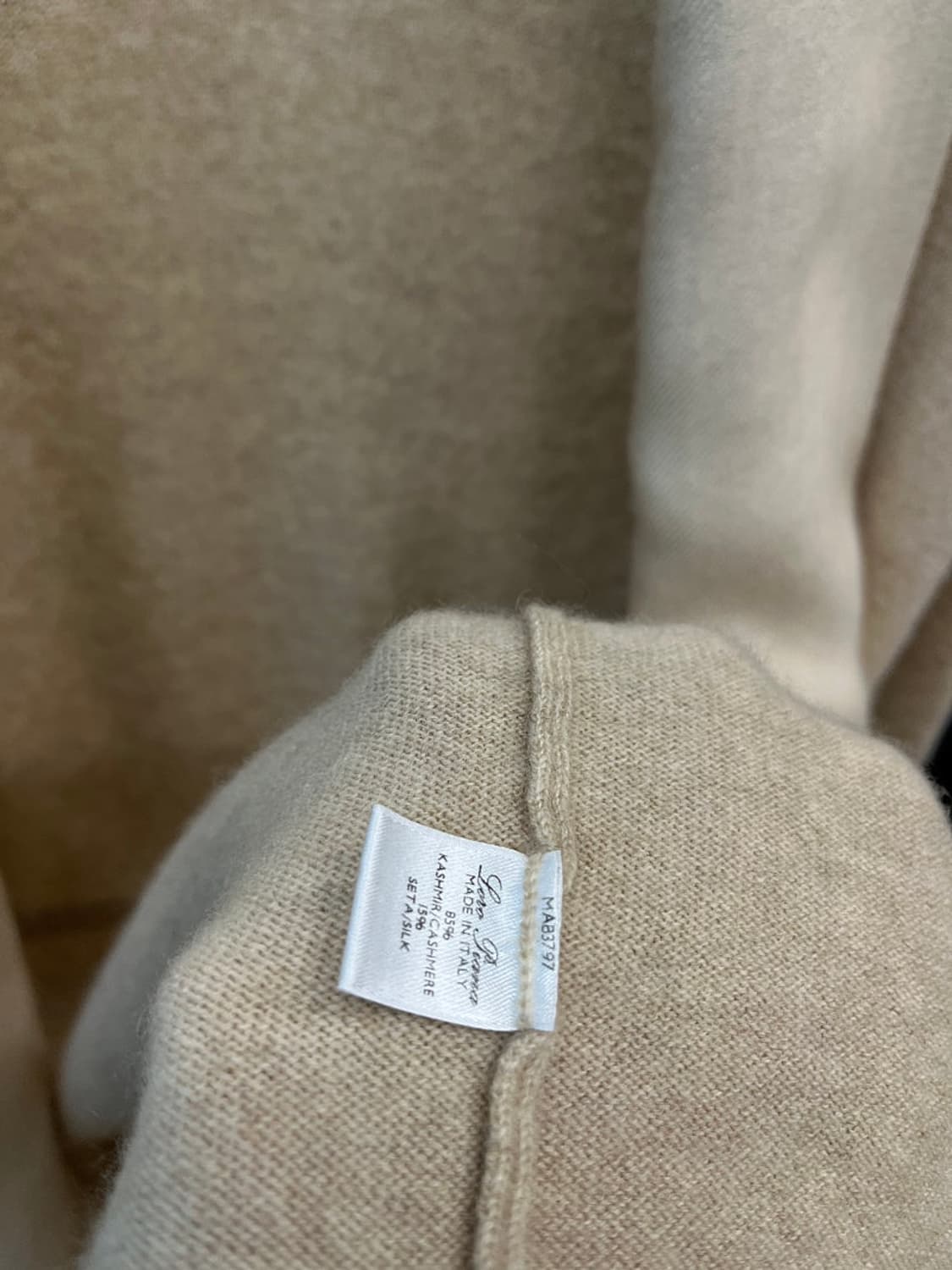 여) 로로피아나 스트랩 캐시미어 가디건  상품이미지9