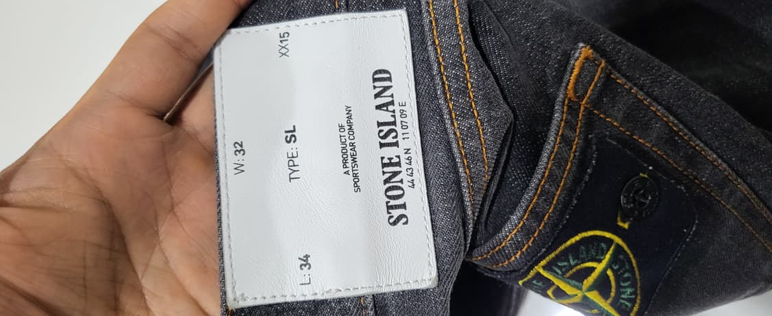 빈티지 스톤아일랜드 데님 팬츠 허리 90센티 상품이미지7