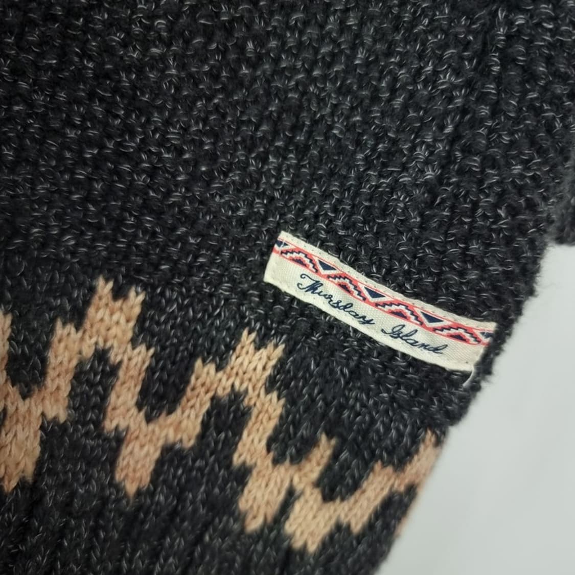 [써스데이아일랜드] 에스닉 패턴 숄카나 롱 가디건 M18883 상품이미지6