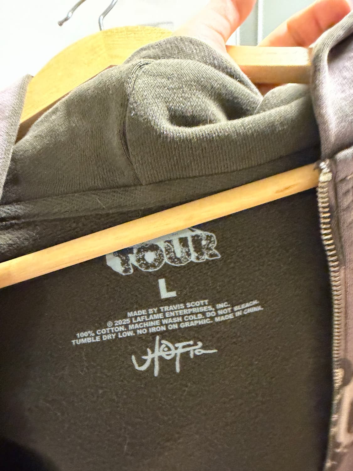 트래비스스캇 키르쿠스 막시무스 스타디움 투어 집업 25 상품이미지3