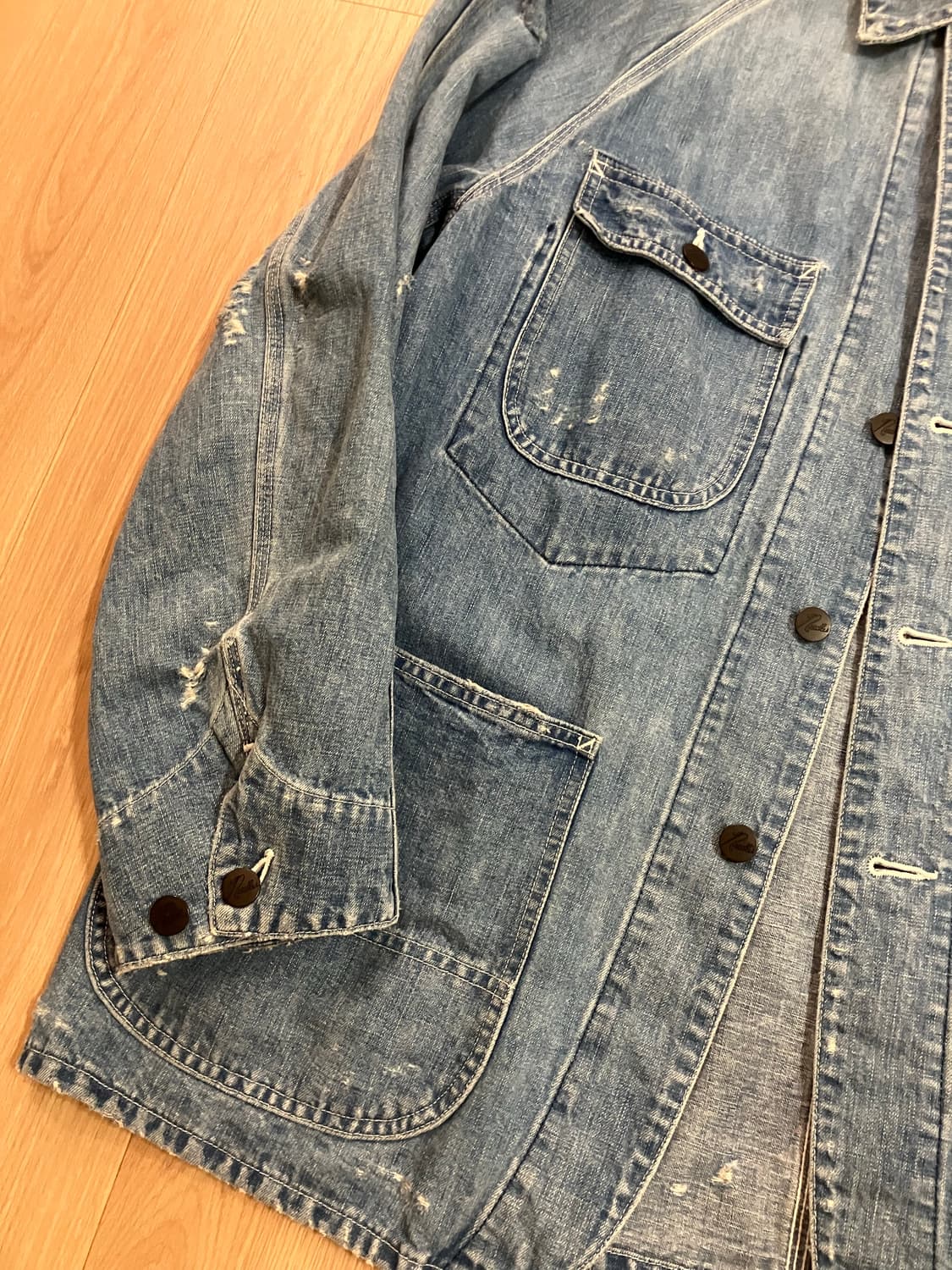 니들스 데님 워크자켓 상품이미지3