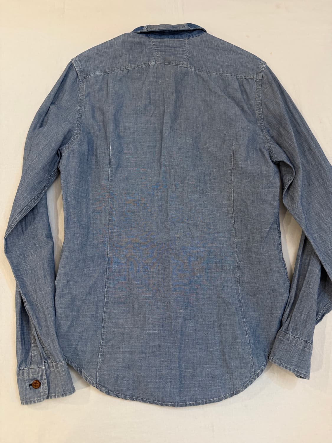 00s OG CP 컴퍼니 아카이브 샴브레이 데님셔츠 블루 상품이미지3