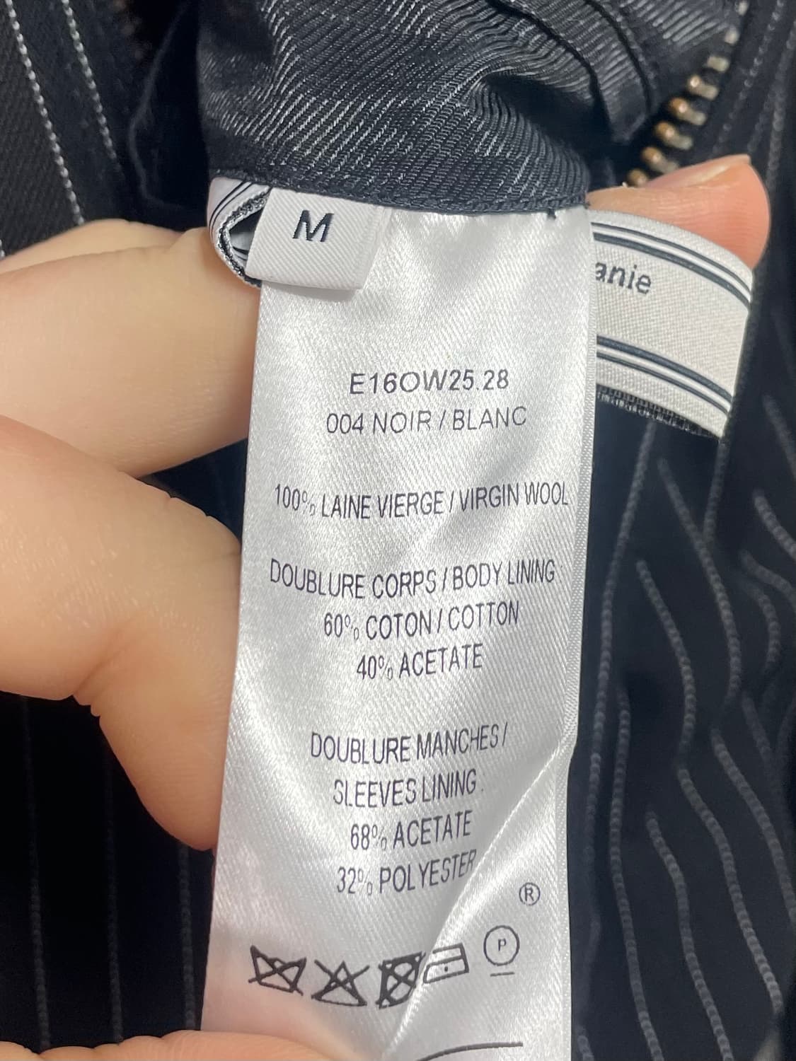  AMI 아미 스트라이프 투웨이 블루종 자켓 (on.10) 상품이미지6