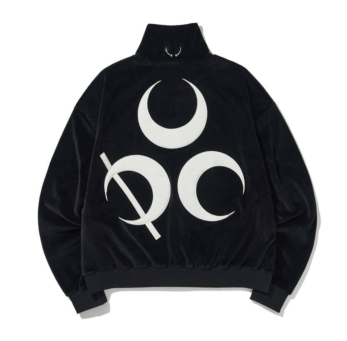 디오스피스 signature velour zipup bk 상품이미지2