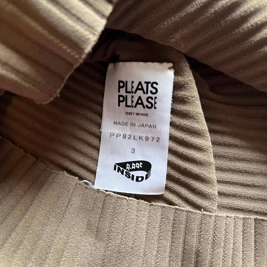 issey miyake pleats please 폴라 티 상품이미지6