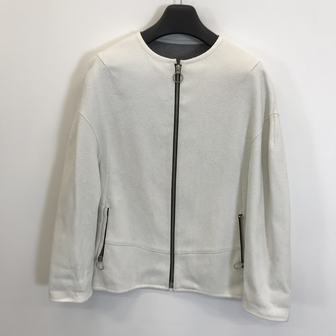 시스템 노카라 집업자켓 [82-94-160] 상품이미지1