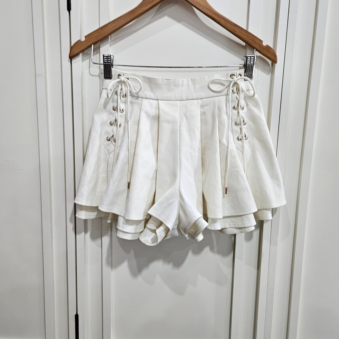 레이스업 치마바지 상품이미지1