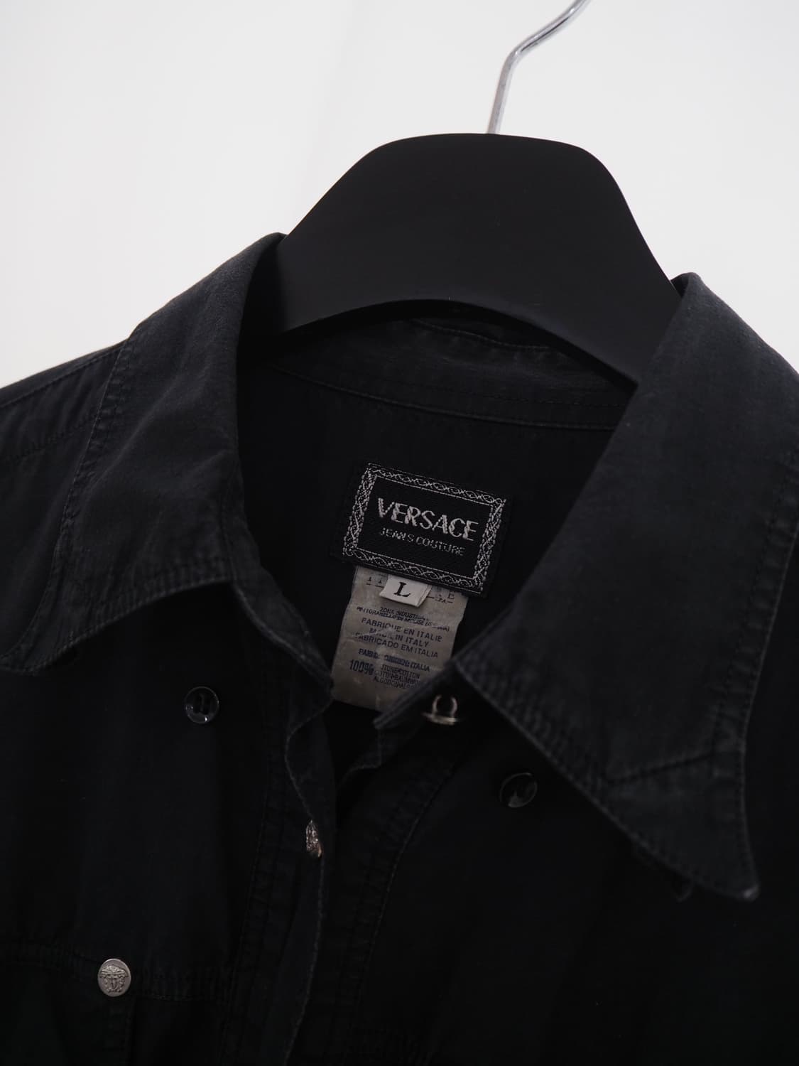 1990's VERSACE JEANS COUTURE shirt  상품이미지9
