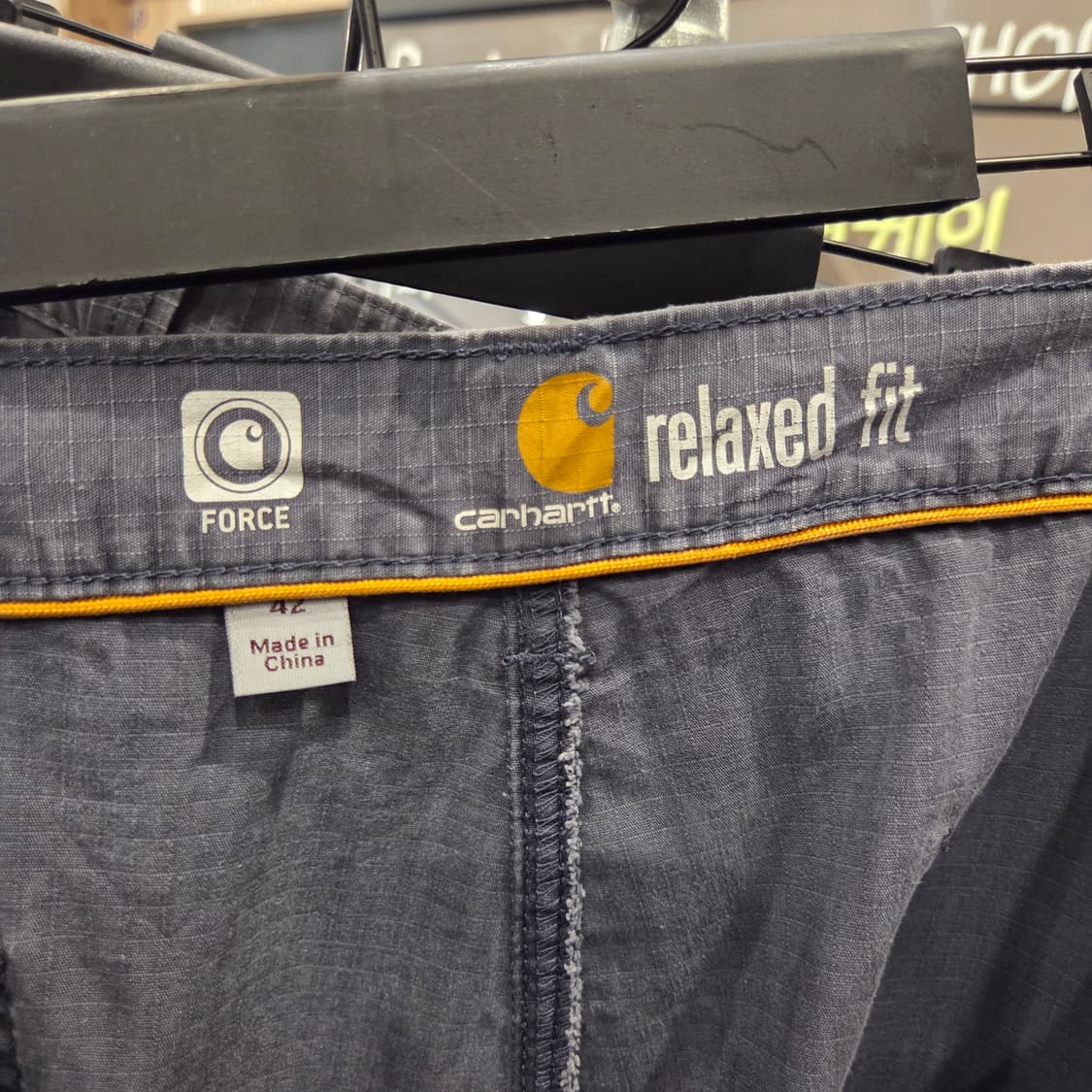  칼하트(Carhartt) 포스 태픈 워크 쇼츠 /42인치 상품이미지3