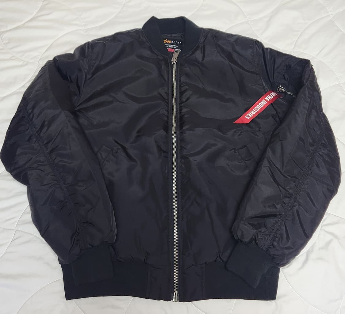 알파인더스트리 ma-1 옥스포드 플라이트 자켓 상품이미지2