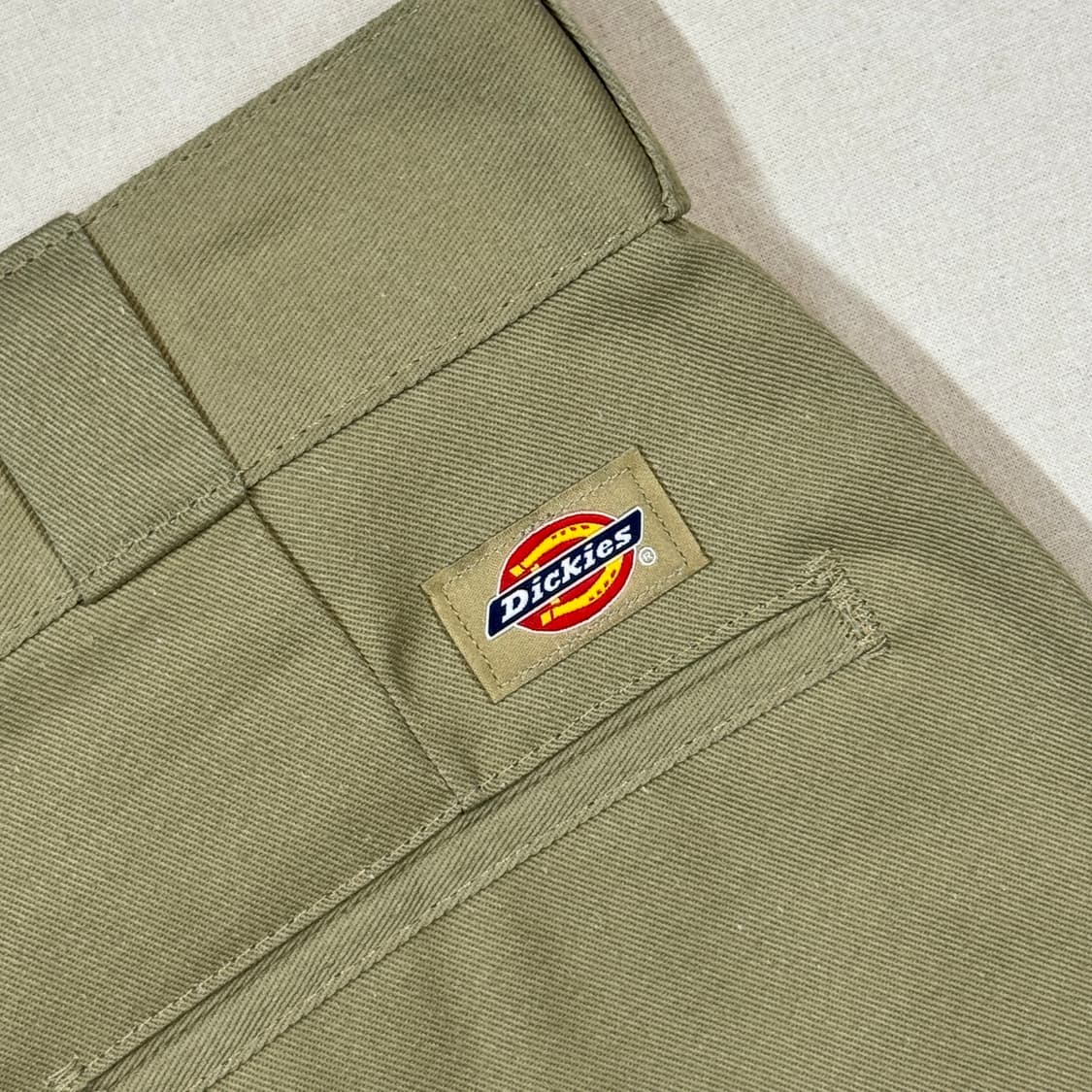32inch) 디키즈 874 카키 컬러 면바지 치노팬츠 상품이미지3