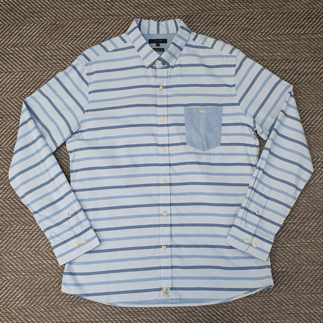 올젠 긴소재 셔츠 남자105 상품이미지1