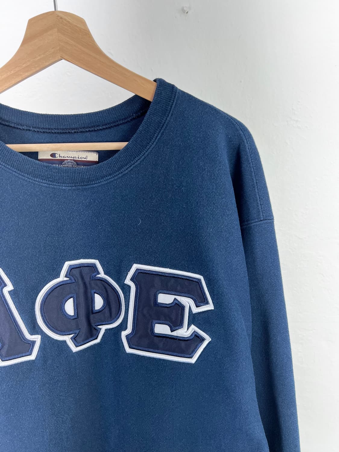 90s 챔피온 리버스위브 크루넥 스웻 셔츠 상품이미지3