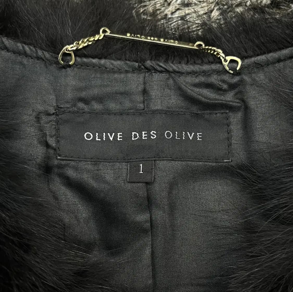 올리브데올리브 여성 폭스 울 베스트 (1) 상품이미지3