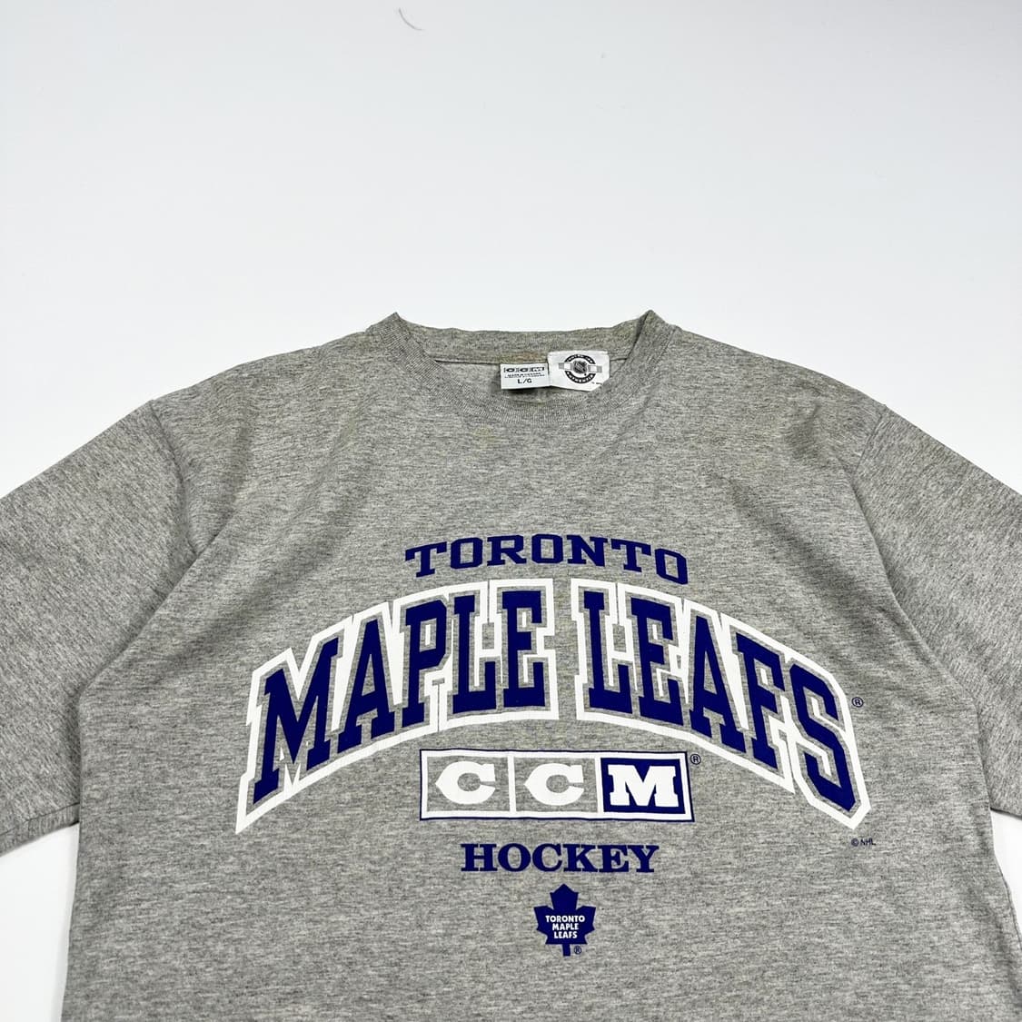 CCM NHL 토론토 그레이 반팔 티셔츠 (L) 상품이미지1