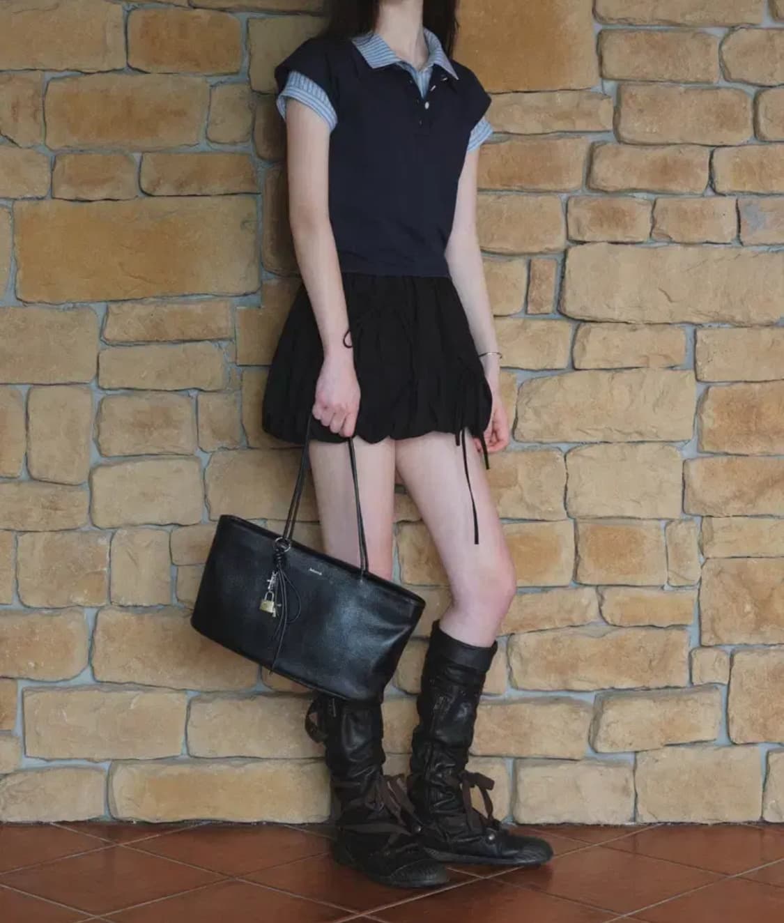 아비에무아 와이드 포트 백 상품이미지5