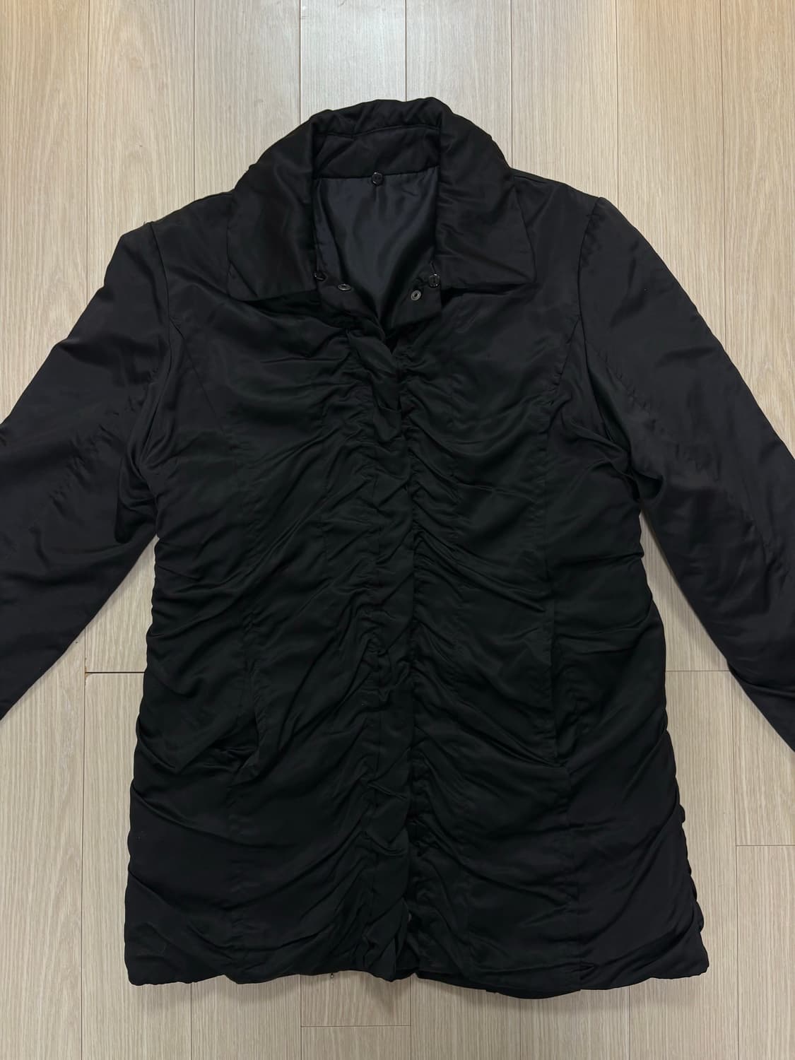 shirring satin jacket 상품이미지1