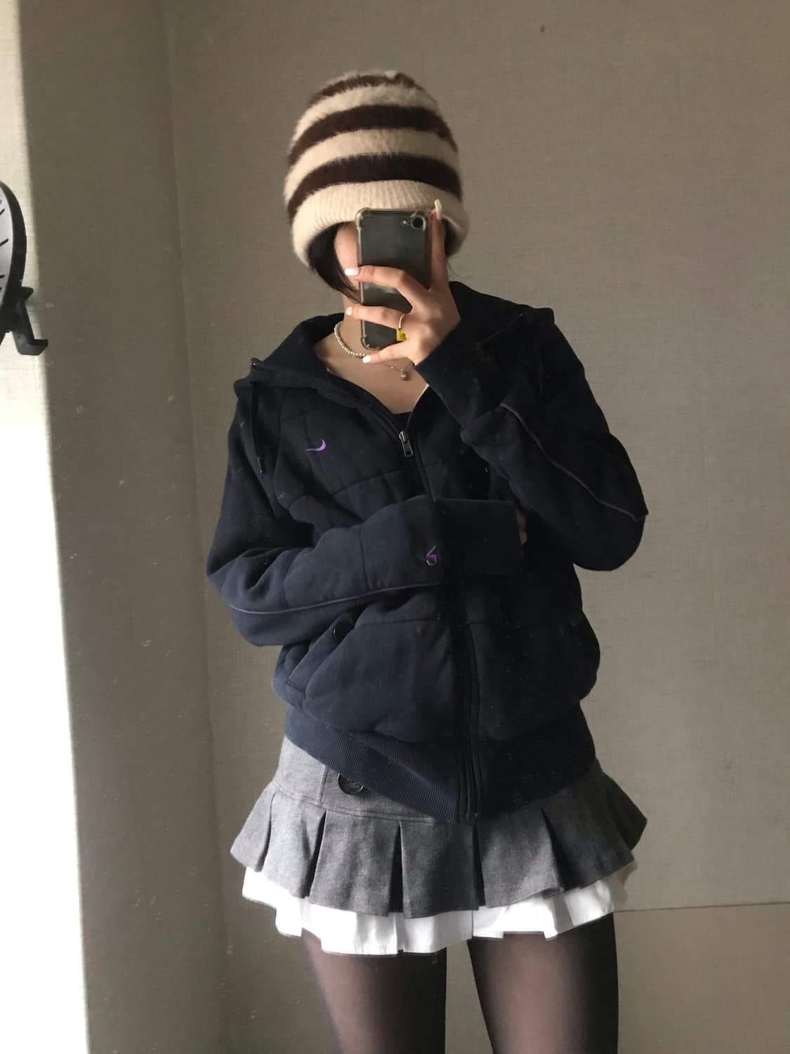 나이키 딥네이비 패딩 상품이미지3