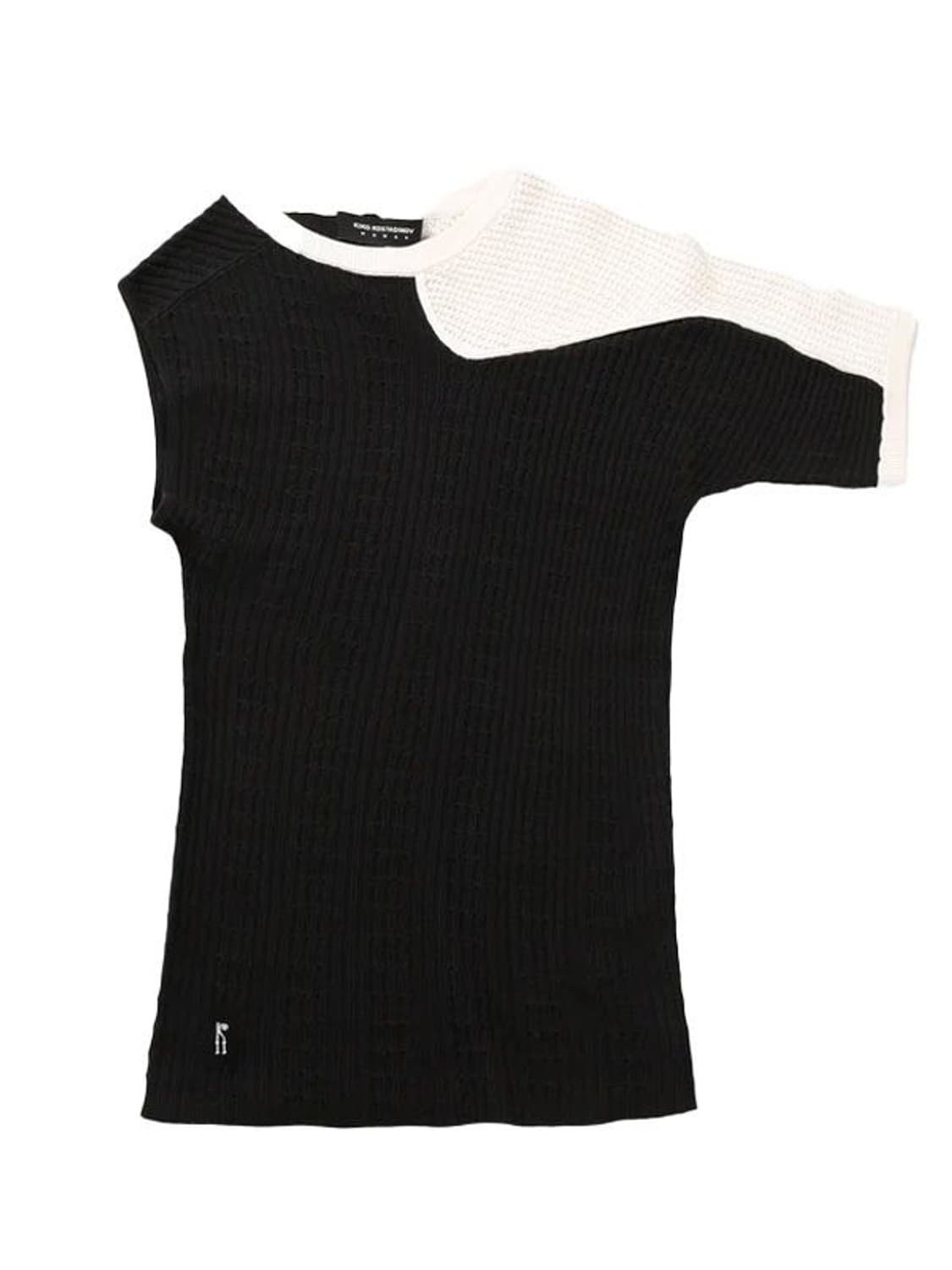 키코 코스타디노브 블랙 화이트 노마스 니트 래글런 스웨터 251985F0 상품이미지2